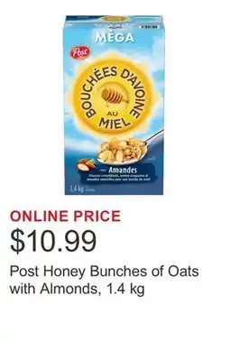 Costco Post Honey Bunches of Oats with Almonds, 1.4 kg offer