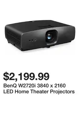 Newegg BenQ W2720i 3840 x 2160 LED Home Theater Projectors offer
