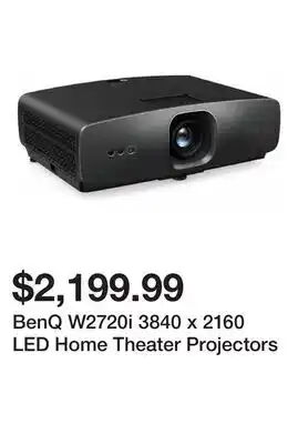 Newegg BenQ W2720i 3840 x 2160 LED Home Theater Projectors offer