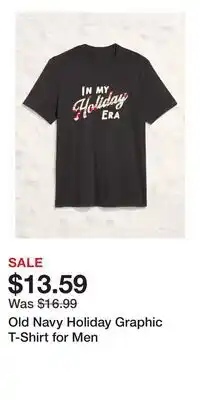 Old Navy Old Navy Holiday Graphic T-Shirt for Men offer
