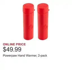 Costco Powerpaw Hand Warmer, 2-pack offer