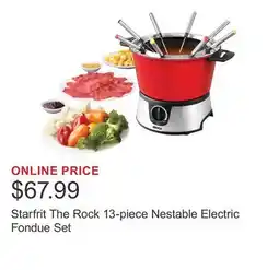 Costco Starfrit The Rock 13-piece Nestable Electric Fondue Set offer