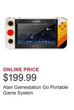 Costco Atari Gamestation Go Portable Game System offer
