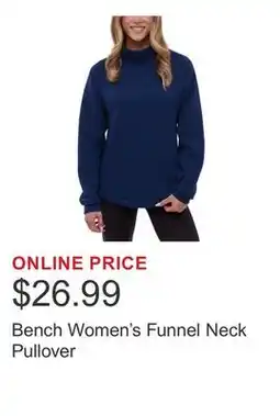 Costco Bench Women's Funnel Neck Pullover offer