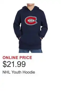 Costco NHL Youth Hoodie offer