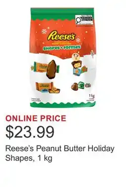 Costco Reese's Peanut Butter Holiday Shapes, 1 kg offer