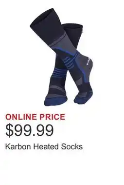Costco Karbon Heated Socks offer