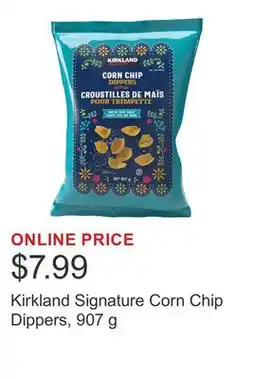 Costco Kirkland Signature Corn Chip Dippers, 907 g offer