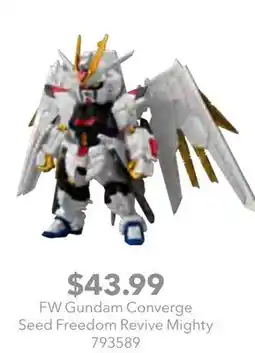 GameStop FW Gundam Converge Seed Freedom Revive Mighty offer
