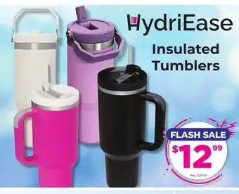 Showcase HydriEase Insulated Tumblers offer