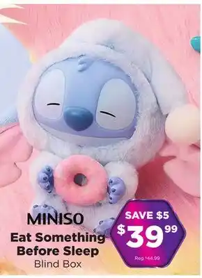 Showcase Stitch Eat Something Before Sleep offer