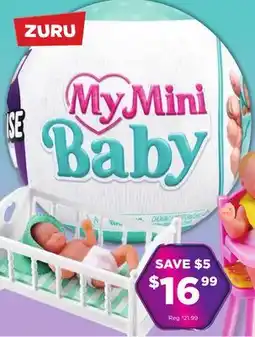 Showcase ZURU 5 Surprise My Mini Baby Series 1 Collectible Capsule offer