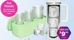 Showcase Hydriease Ice Molds offer