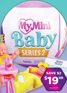 Showcase ZURU 5 Surprise My Mini Baby Series 2 Collectible Capsule offer