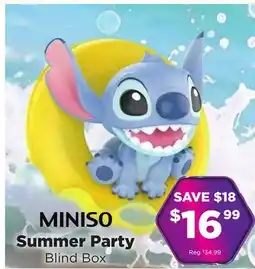 Showcase Miniso Summer Party Blind Box offer
