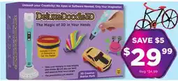 Showcase DeluxeDoodle3D Portable Rechargeable 3D Printer Pen offer