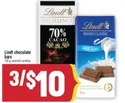 Marché Adonis Lindt chocolate bars offer
