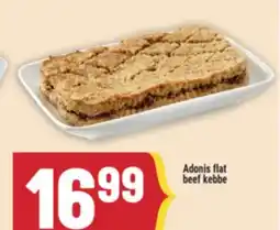 Marché Adonis Adonis flat beef kebbe offer