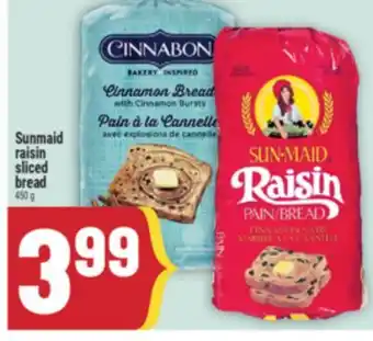 Marché Adonis Sunmaid raisin sliced bread offer