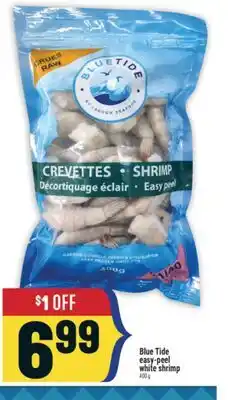 Marché Adonis Blue Tide easy-peel white shrimp offer