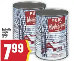 Marché Adonis Érabeille maple syrup offer
