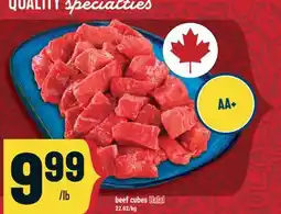 Marché Adonis Beef cubes Halal offer