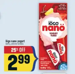Marché Adonis Iögo nano yogurt offer
