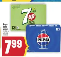 Marché Adonis Pepsi soft drink offer