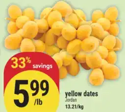 Marché Adonis Yellow dates offer