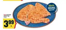 Marché Adonis Halal marinated chicken legs offer