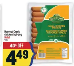 Marché Adonis Harvest Creek chicken hot-dog offer