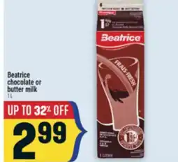 Marché Adonis Beatrice chocolate or butter milk offer