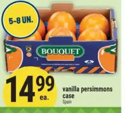 Marché Adonis vanilla persimmons case offer