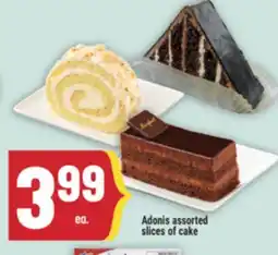 Marché Adonis Adonis assorted slices of cake offer