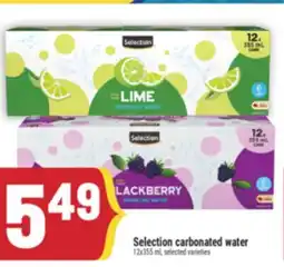 Marché Adonis Selection carbonated water offer