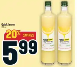 Marché Adonis Quick lemon offer