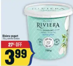 Marché Adonis Riviera yogurt offer