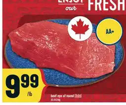 Marché Adonis Beef eye of round Halal offer