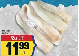 Marché Adonis Cod fillets offer
