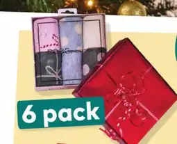 Giant Tiger Women's 6 pack socks gift set offer