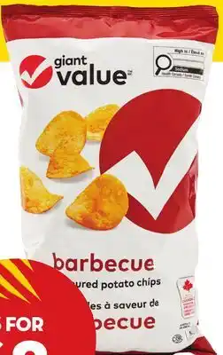 Giant Tiger Giant Value chips offer