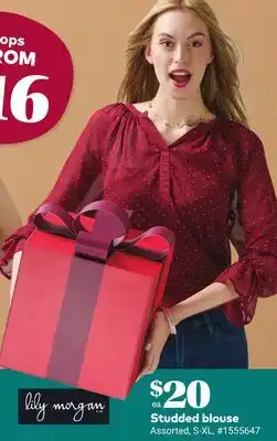 Giant Tiger Studded blouse offer