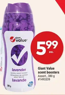 Giant Tiger Giant Value scent boosters offer