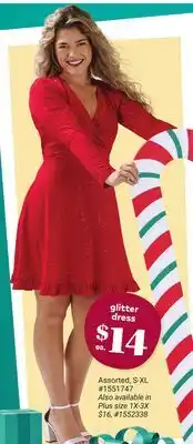 Giant Tiger glitter dress offer