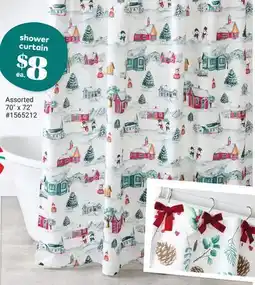 Giant Tiger shower curtain offer