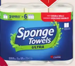Giant Tiger Sponge Towels paper towel offer
