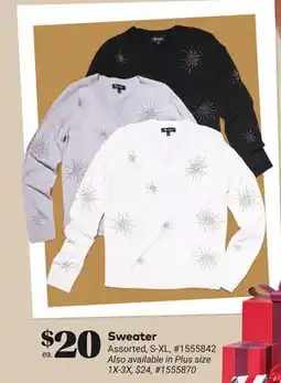 Giant Tiger Sweater offer