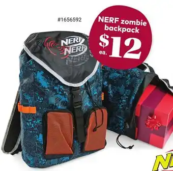 Giant Tiger NERF zombie backpack offer
