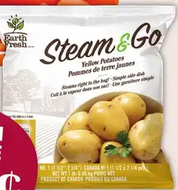 Giant Tiger 1 lb Steam & Go mini potatoes offer