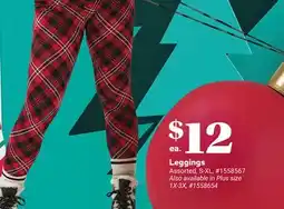 Giant Tiger Leggings offer